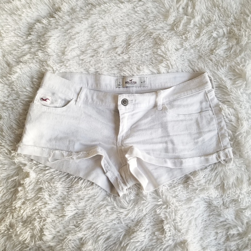 HOLLISTER Ripped Jean Shorts